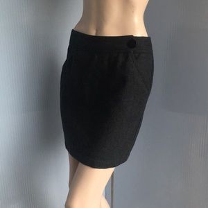 OLD NAVY - Charcoal Gray Wool Skirt
